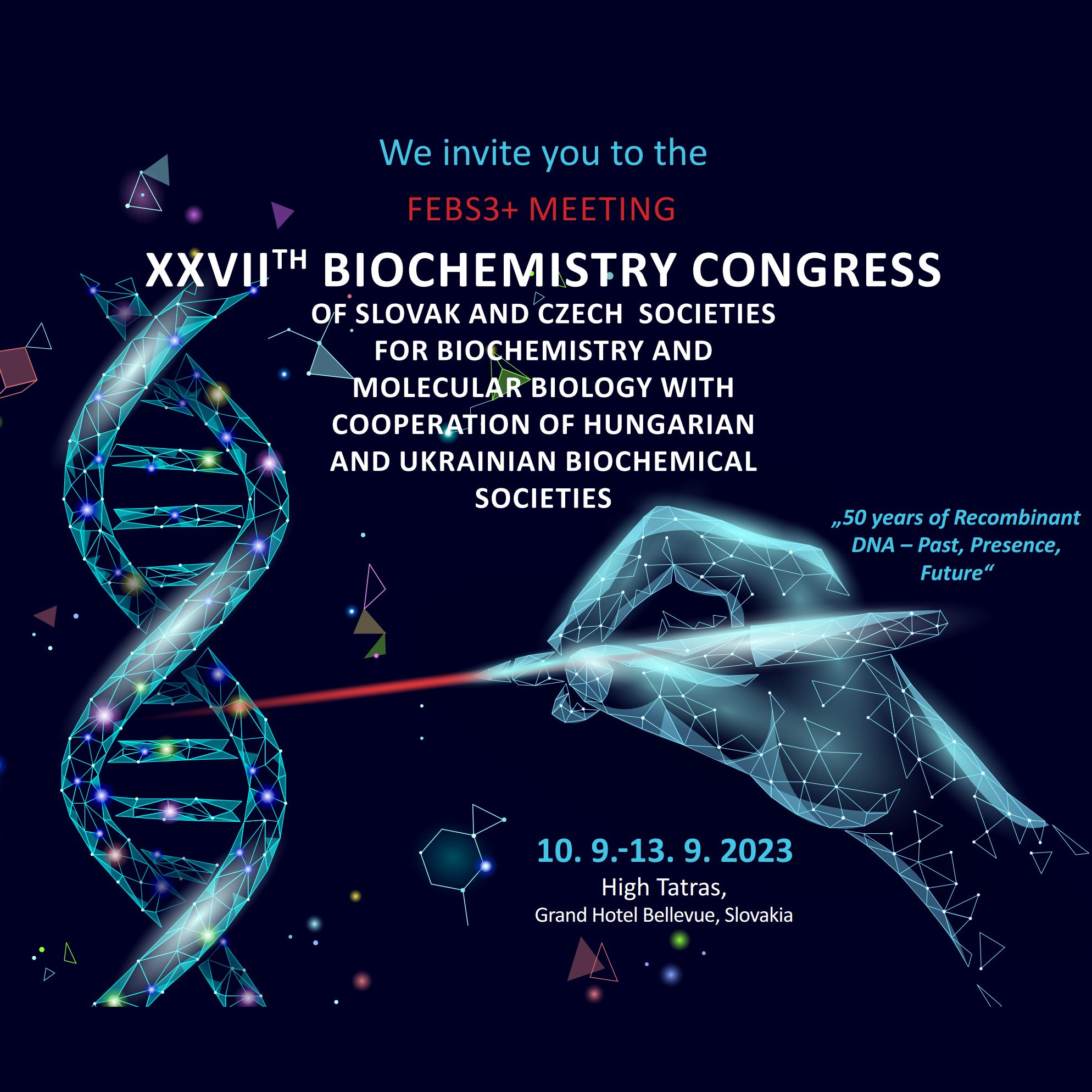 XXVII. Biochemistry congress